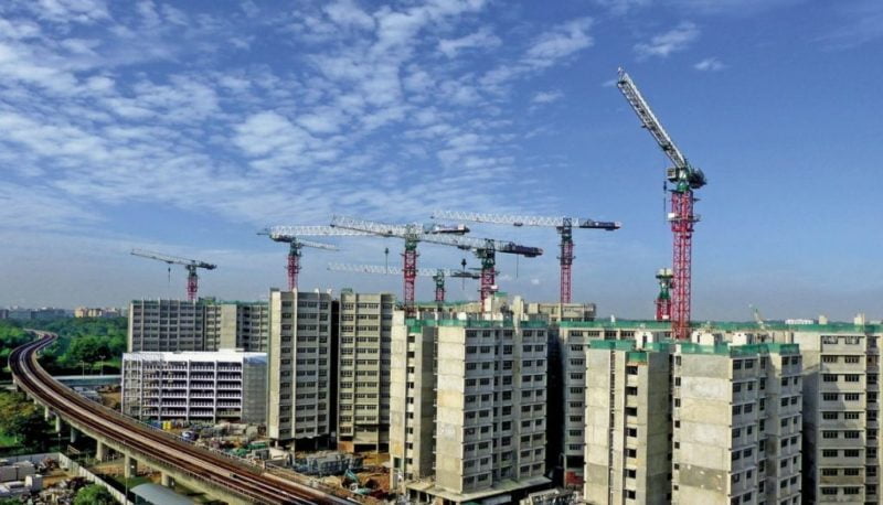 Singapore Construction Site