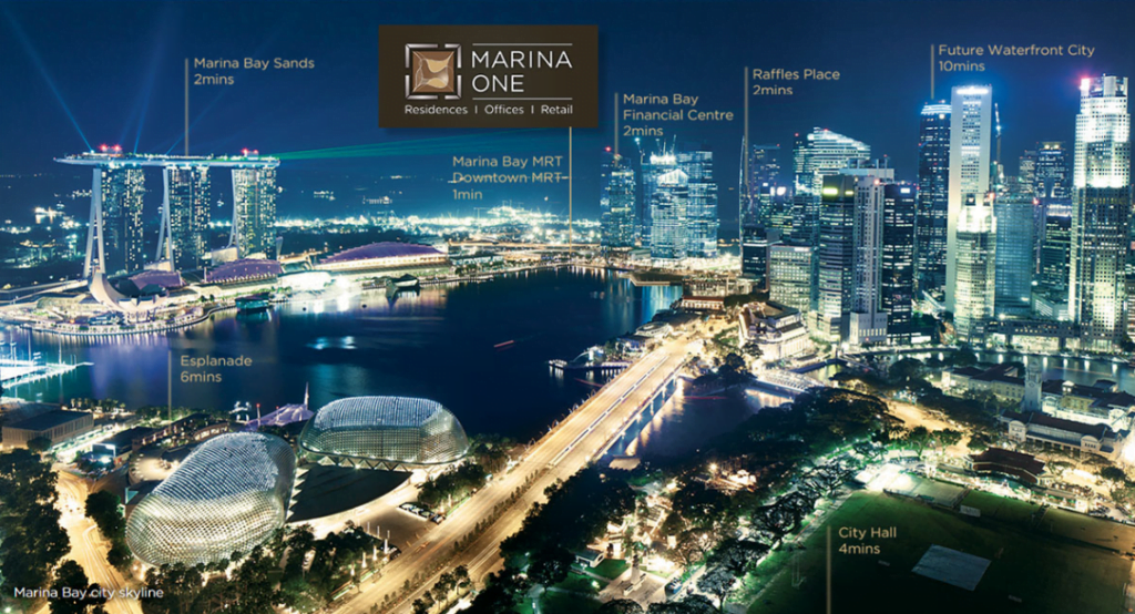 Marina One Residences Location Overview