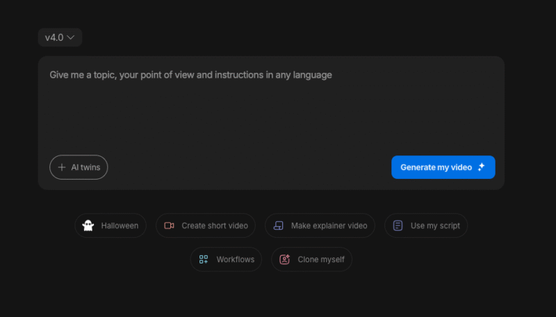 Invideo Screenshot