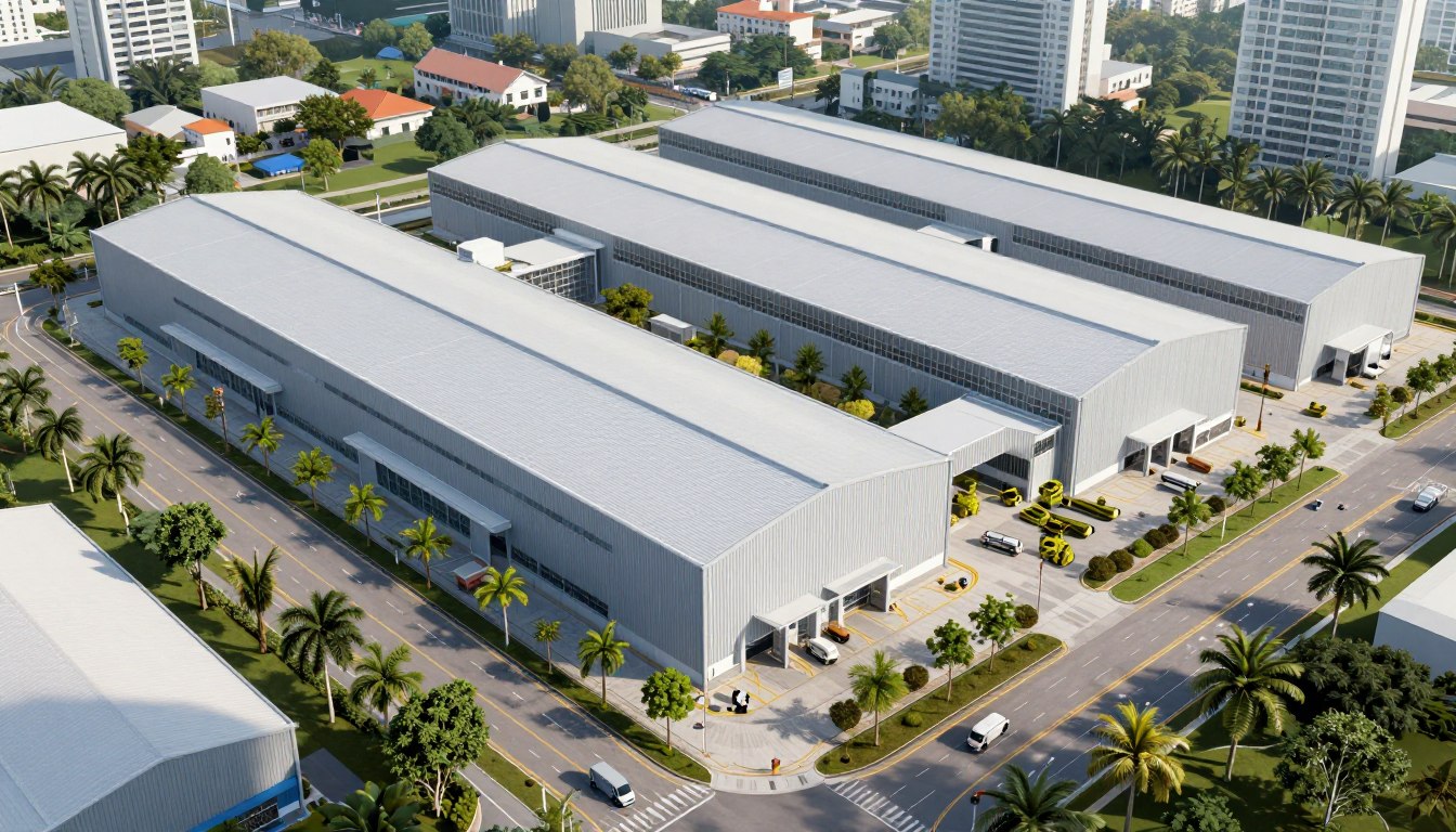 Sengkang Connection industrial development in Singapore
